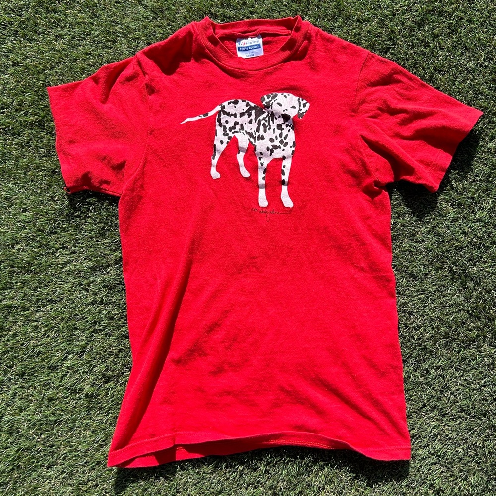 Vintage "Woody Jackson '85" Dalmation Shirt